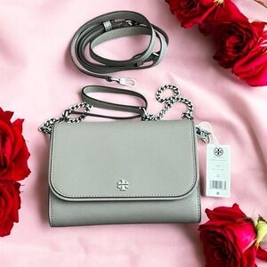 NWT Tory Burch Emerson Chain Wallet Crossbody Shoulder Bag